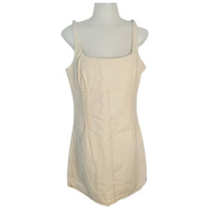 BDG | Urban Outfitters light tan denim dress sz Large $70